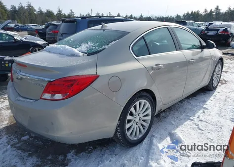 2011 Buick Regal Cxl Russelsheim из США, поврежденный, VIN W04GU5GC0B1009806